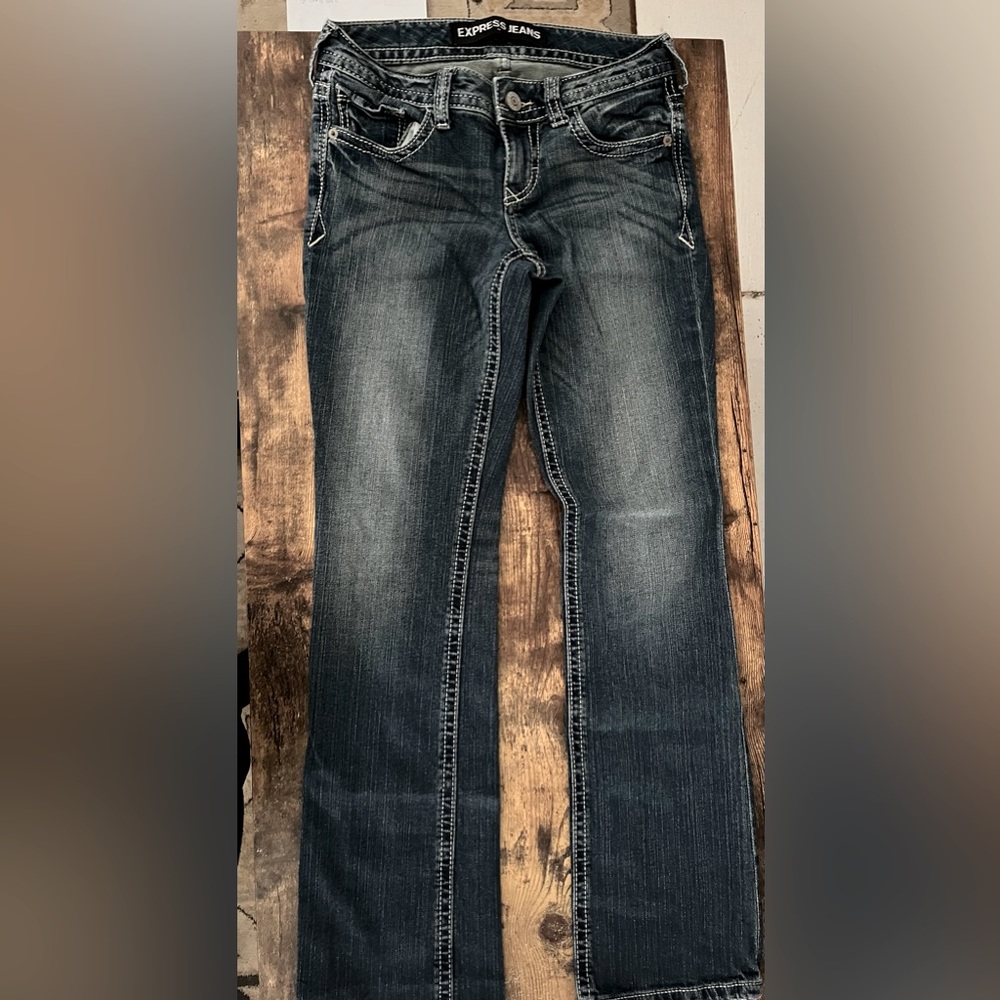 Express Boot cut jeans, Size 00